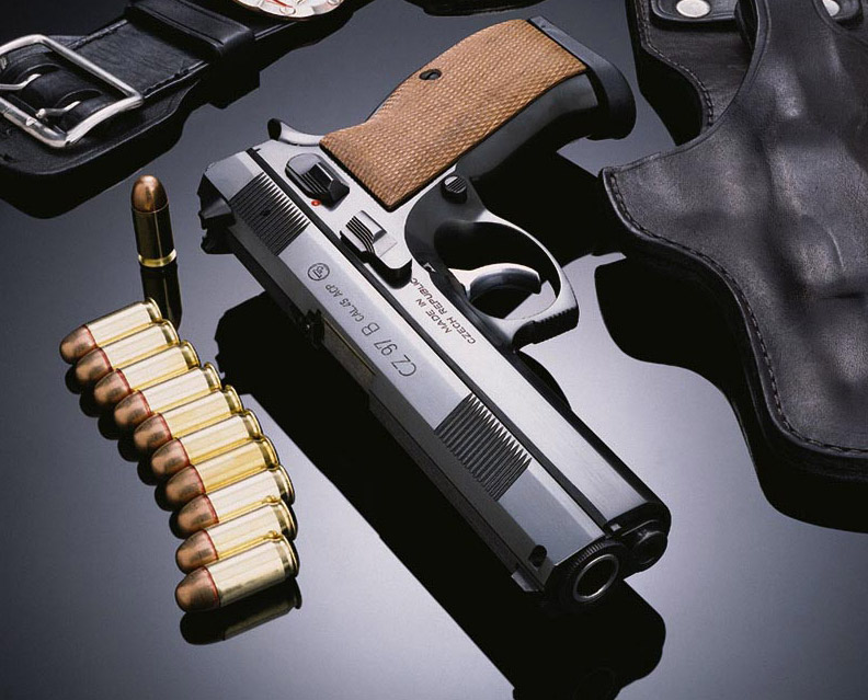 hand gun
